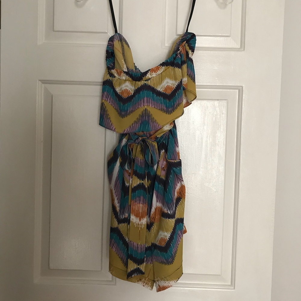 Printed Romper